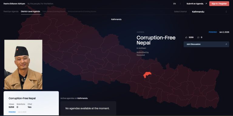 Sudan Gurung Launches National Unification Campaign, ‘The Civilian Force’