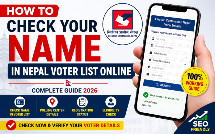 How to check voter name in Nepal voter list online complete guide 2026